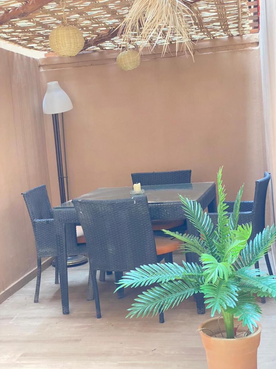Cosy & Magnifique Appartement Marrakech Marrakesh Exterior foto